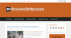 Desktop Screenshot of bitacoradenegocios.com